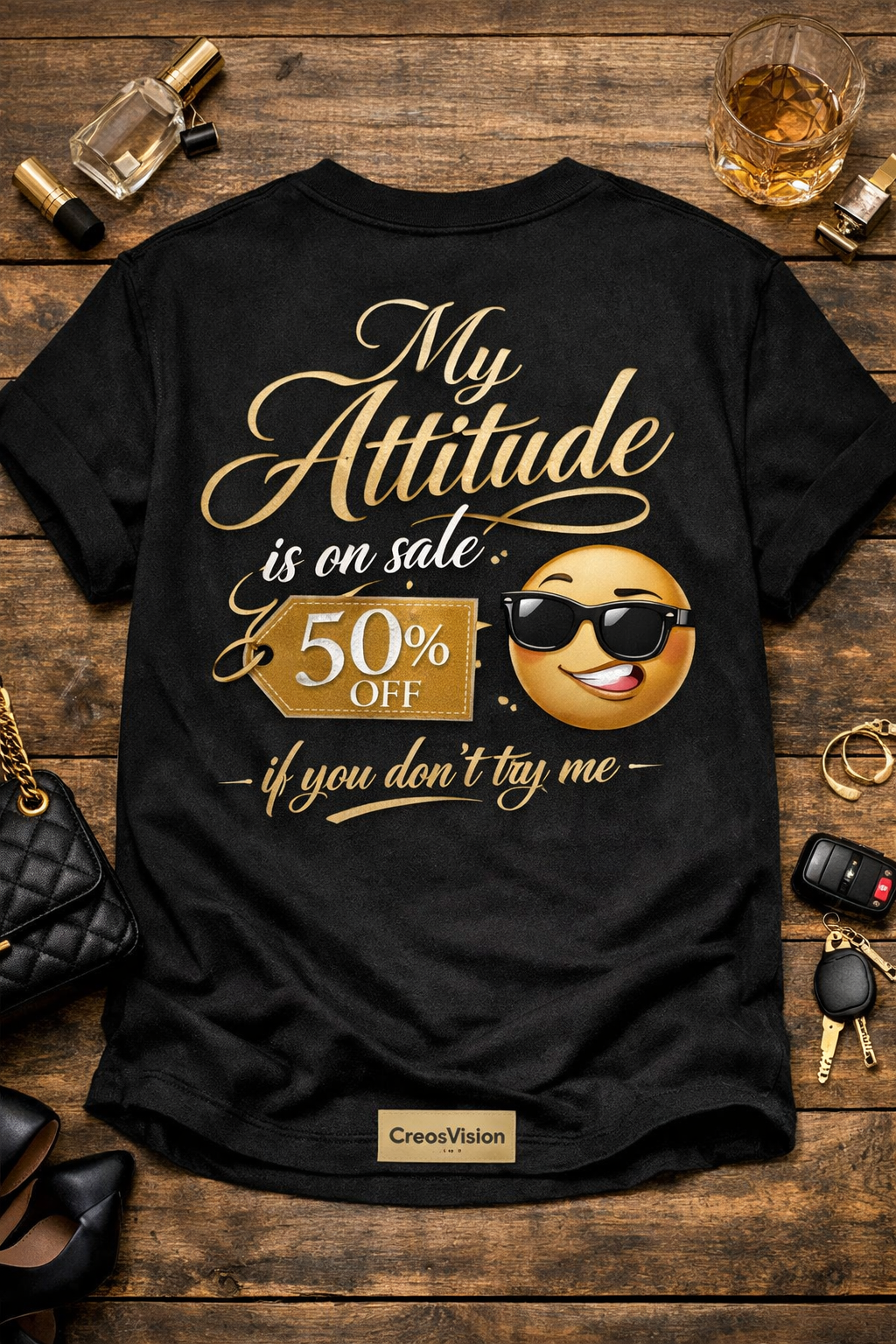 Funny Unisex Graphic Tee Collection – Real Life, Real Mood, Real Laughs-Expression Tee’s